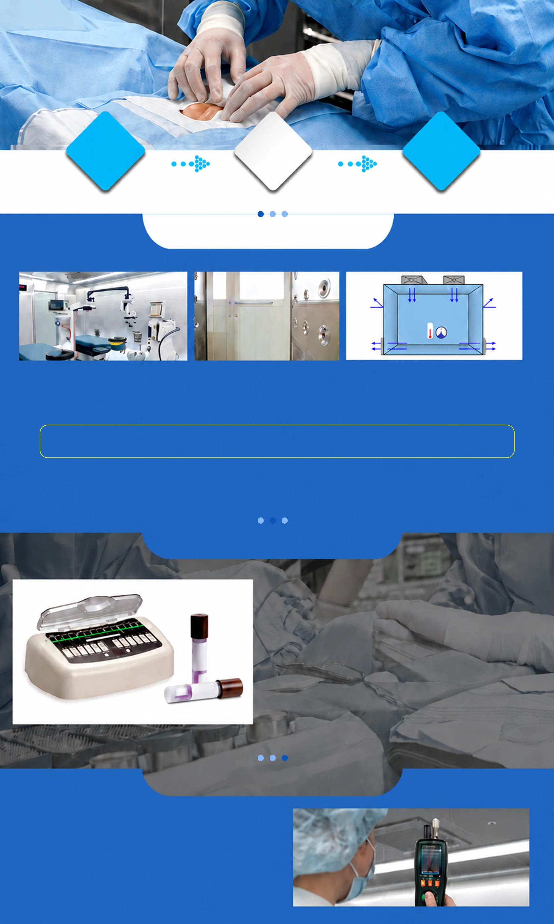 JC Bitsomang Eye Clinic Cleanroom System — Cleanroom, Sterilization Monitoring, Particle Counter