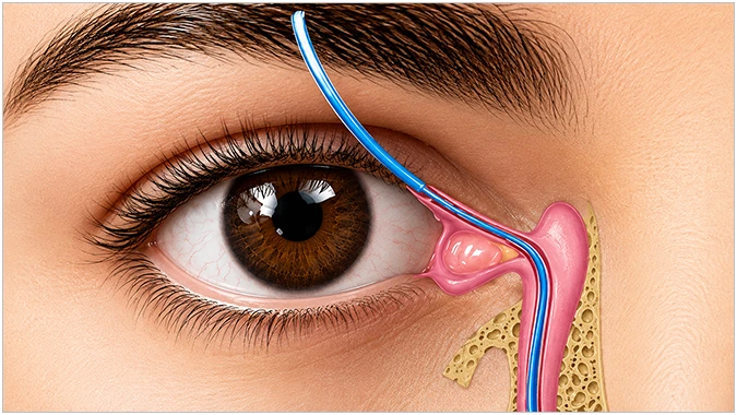 Silicone tube intubation
