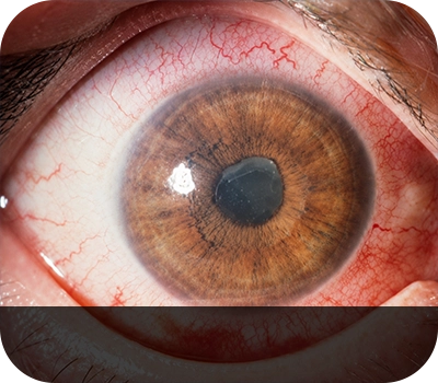 포도막염 증상안 Eye with Uveitis